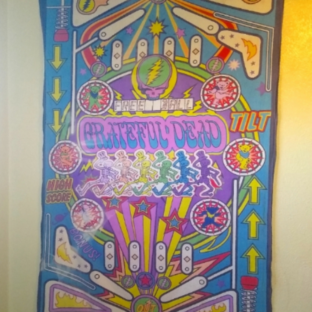 Grateful Dead Pinball Tapestry